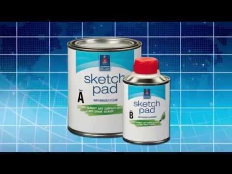 Sketch Pad™ Dry Erase Clear Coat - Sherwin-Williams