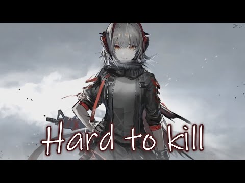 Beth Crowley - Hard To Kill (Nightcore) (Lyrics)