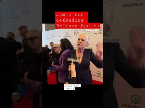 Jamie Lee Curtis defends Britney Spears interview #freebritneypart2 ##jamieleecurtis #britneyspears