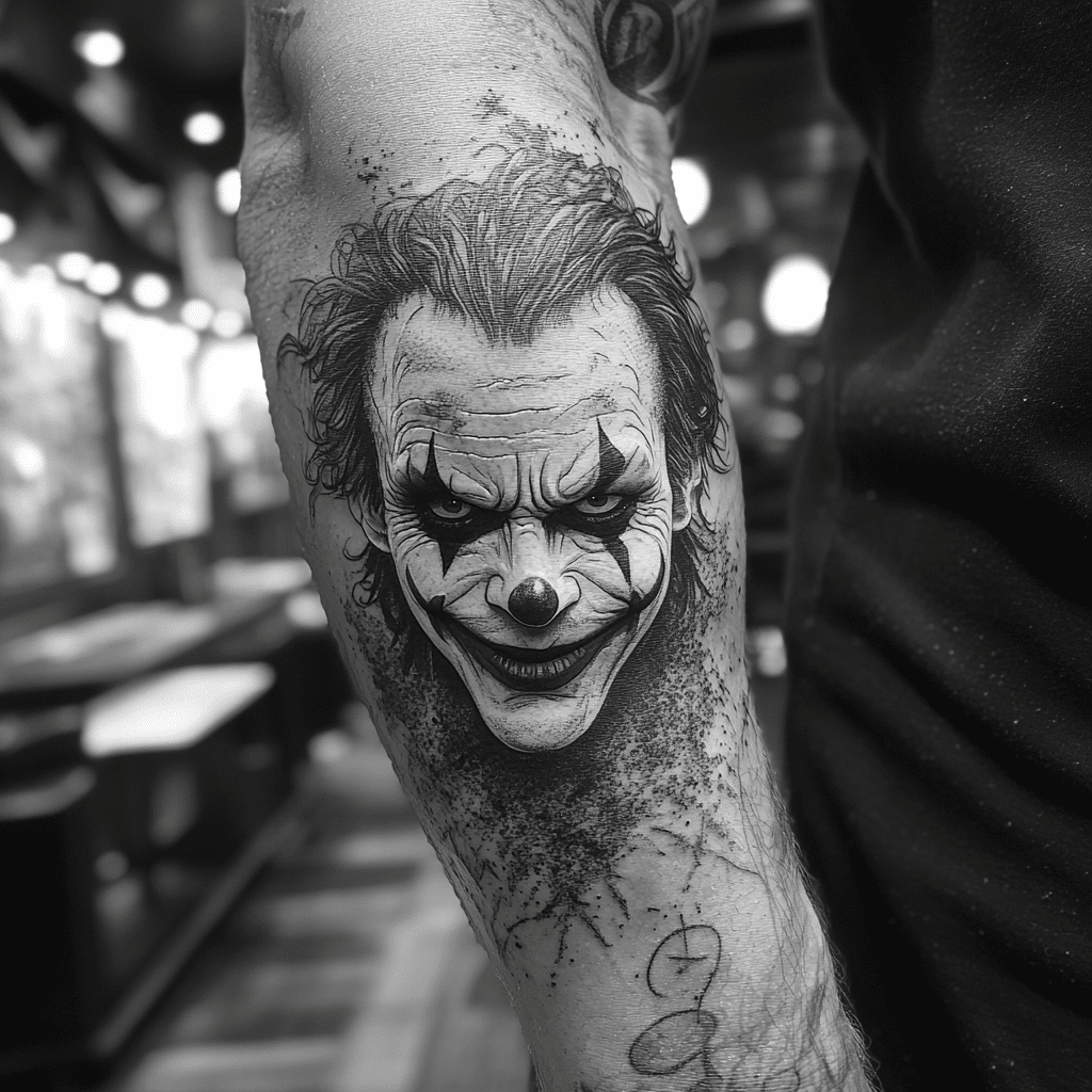 joker tattoo