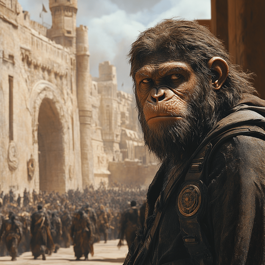 kingdom of the planet of the apes post credit