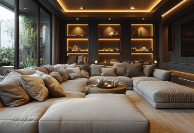 living room theater