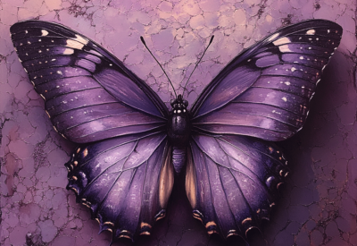 purple butterfly