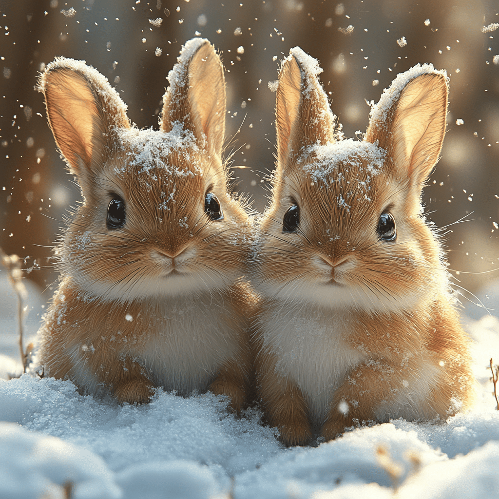 snow bunnies