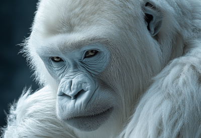 albino gorilla