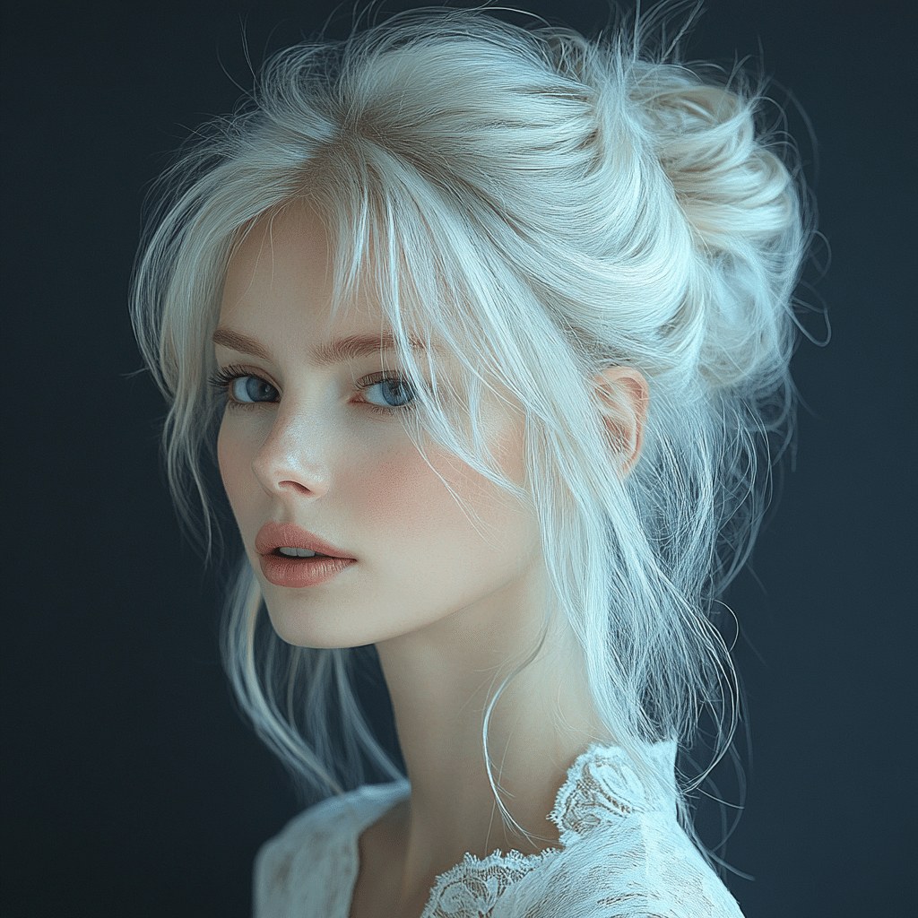 platinum hair