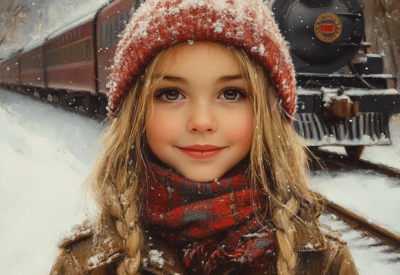 polar express girl