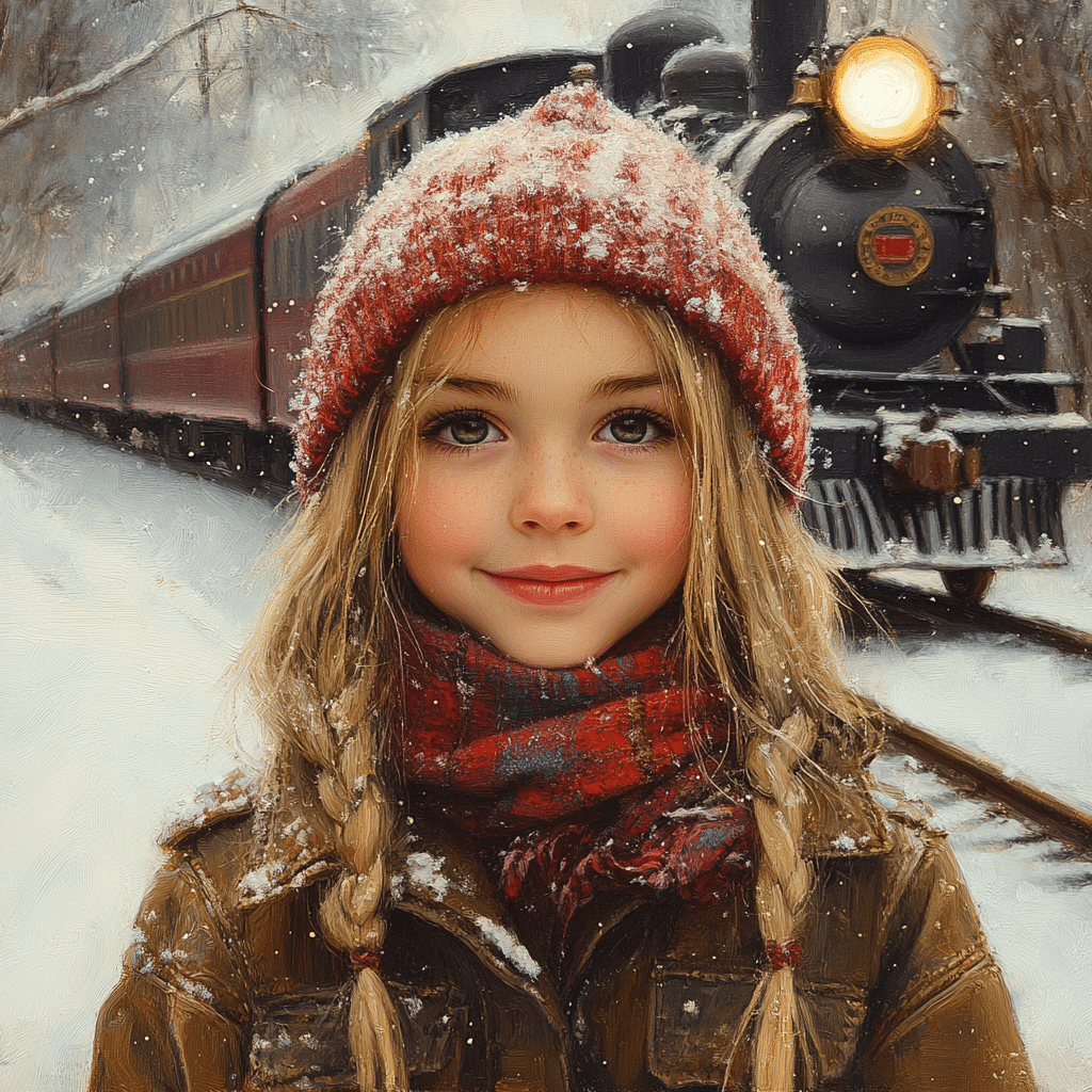 polar express girl