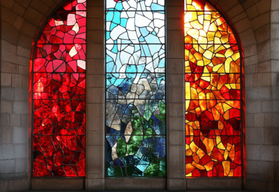 stained glass windows