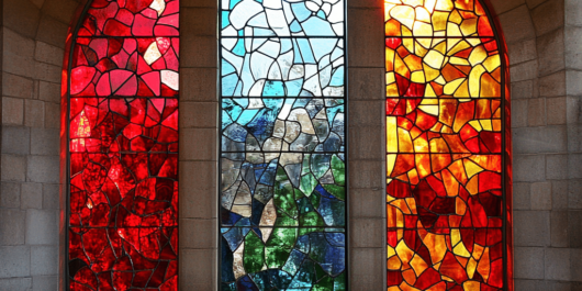 stained glass windows