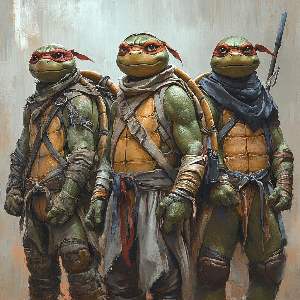 teenage mutant ninja turtles characters