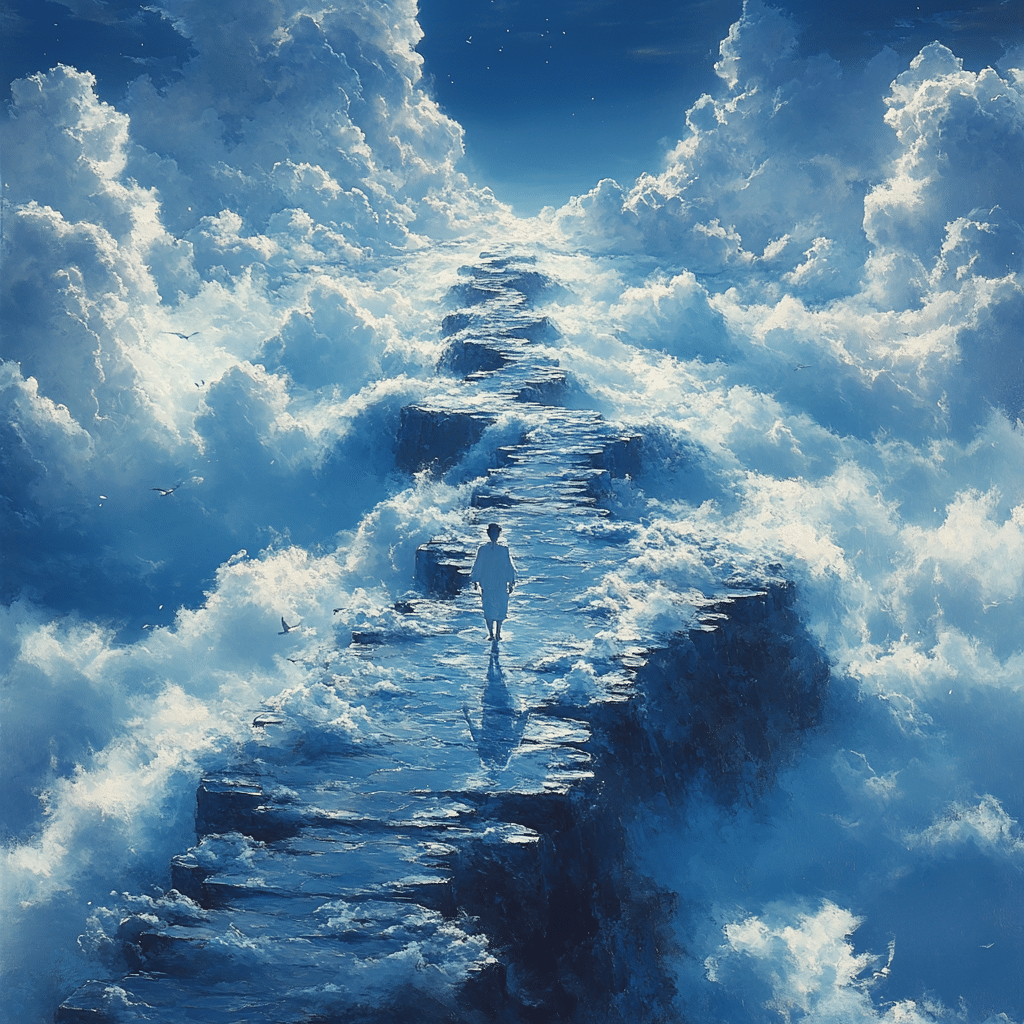 a walk in the clouds