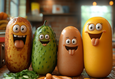 cast of sausage party foodtopia