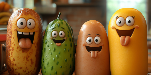 cast of sausage party foodtopia