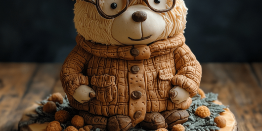 john oliver cake bear