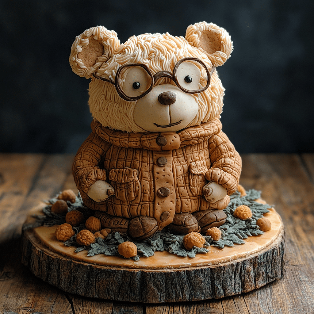 john oliver cake bear