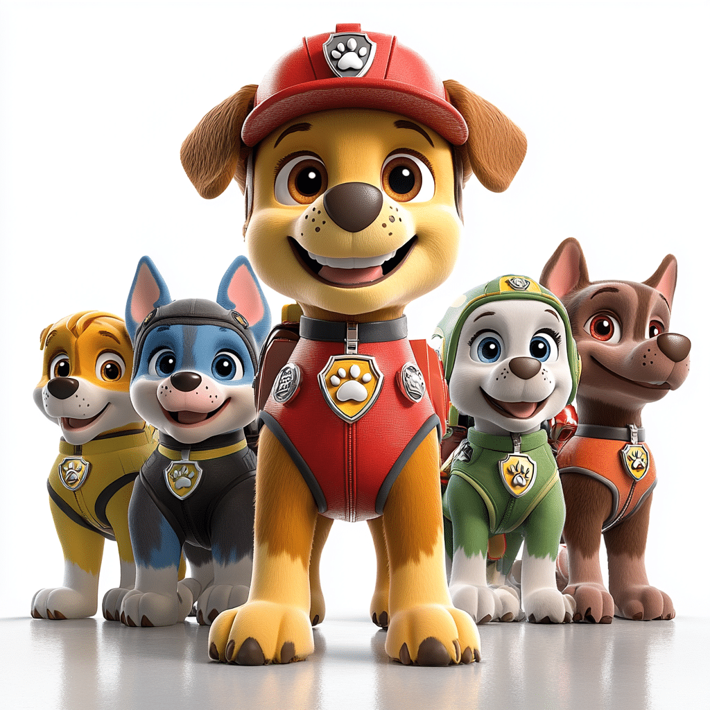 paw patrol characters