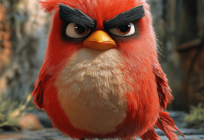 red angry bird