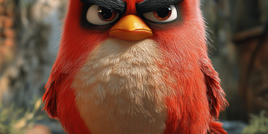 red angry bird