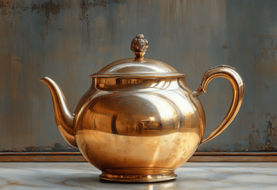 the brass teapot