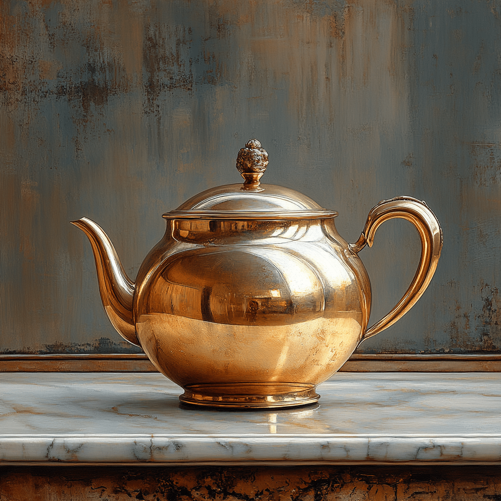 the brass teapot