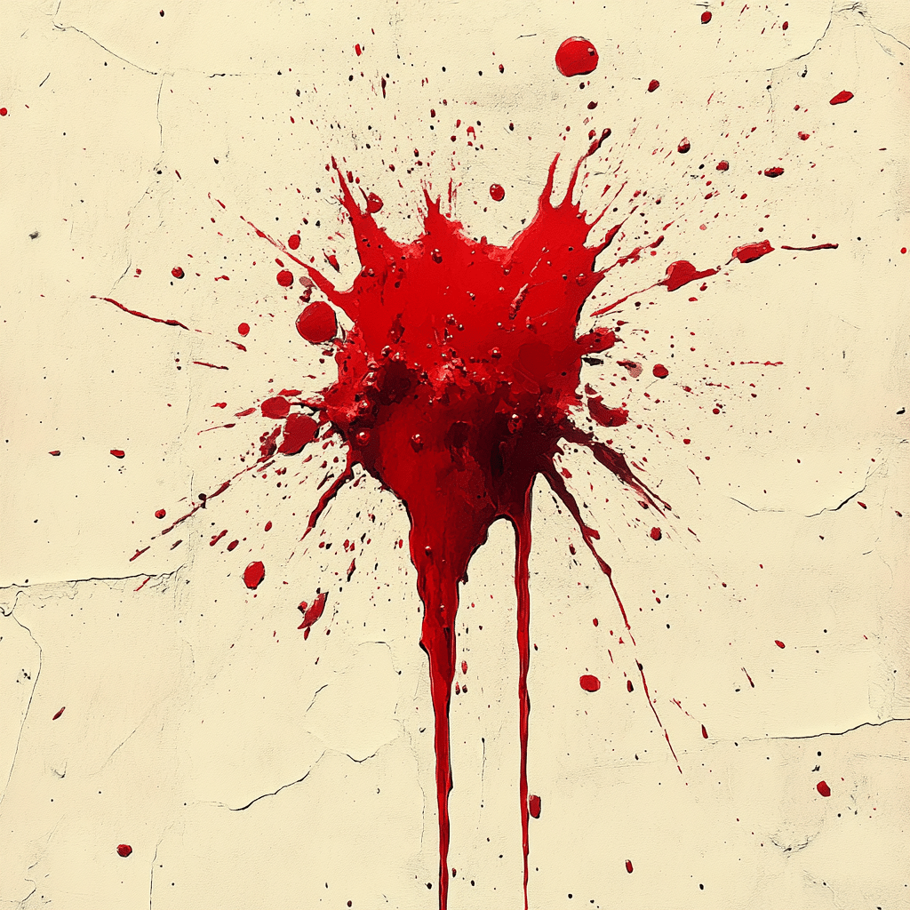 blood splatter