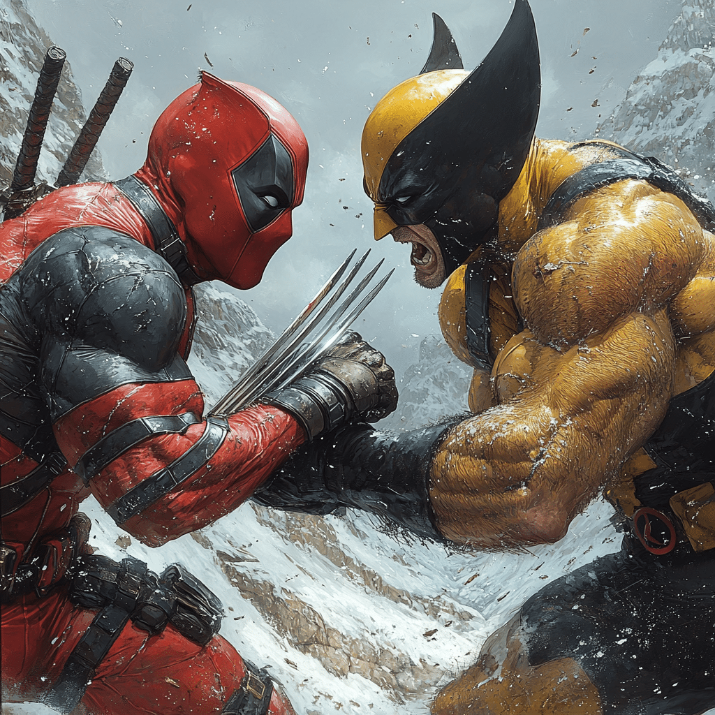 deadpool vs wolverine