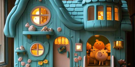 peppa pig house