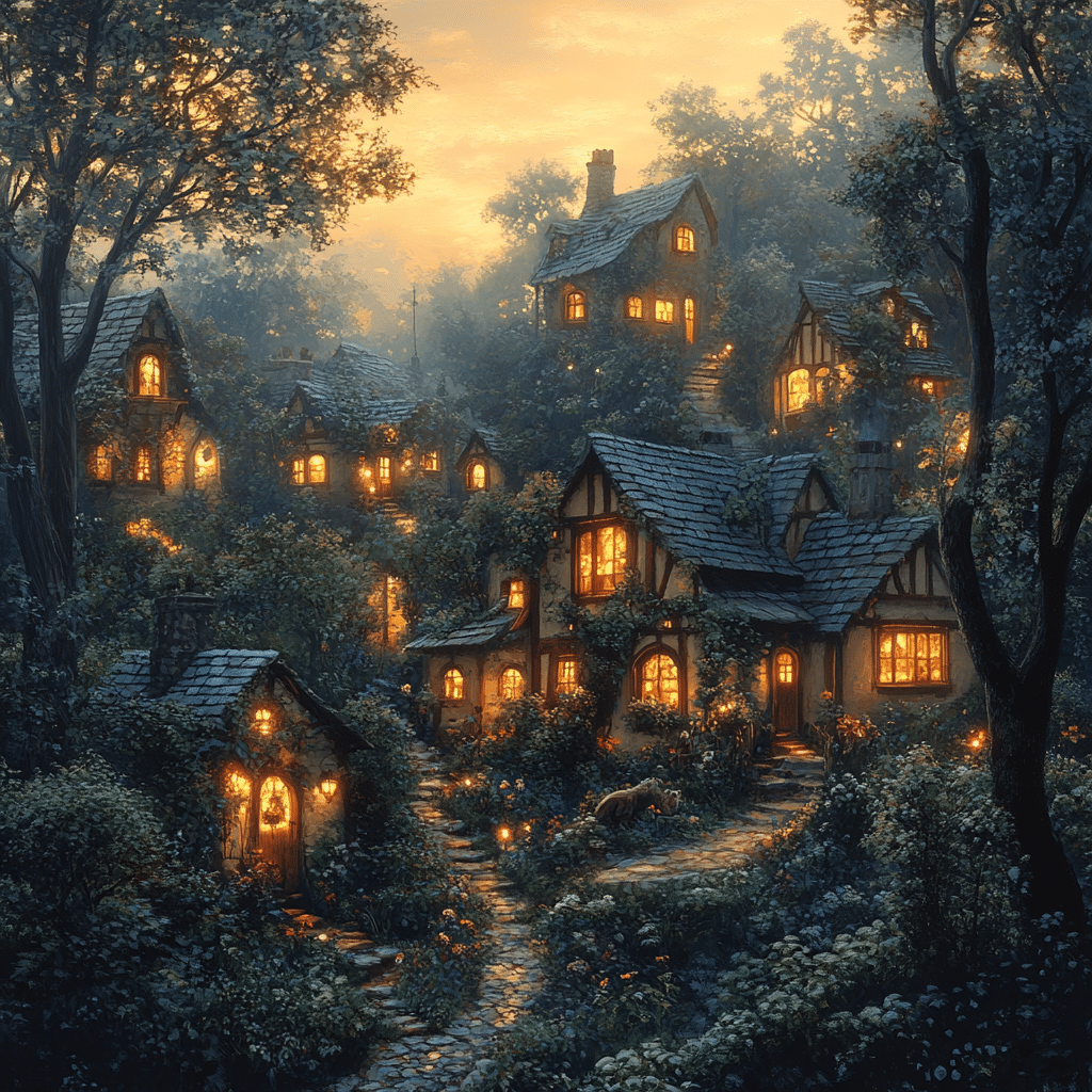 sleeping village