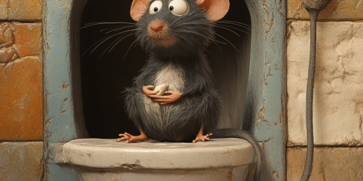 flushed away rat