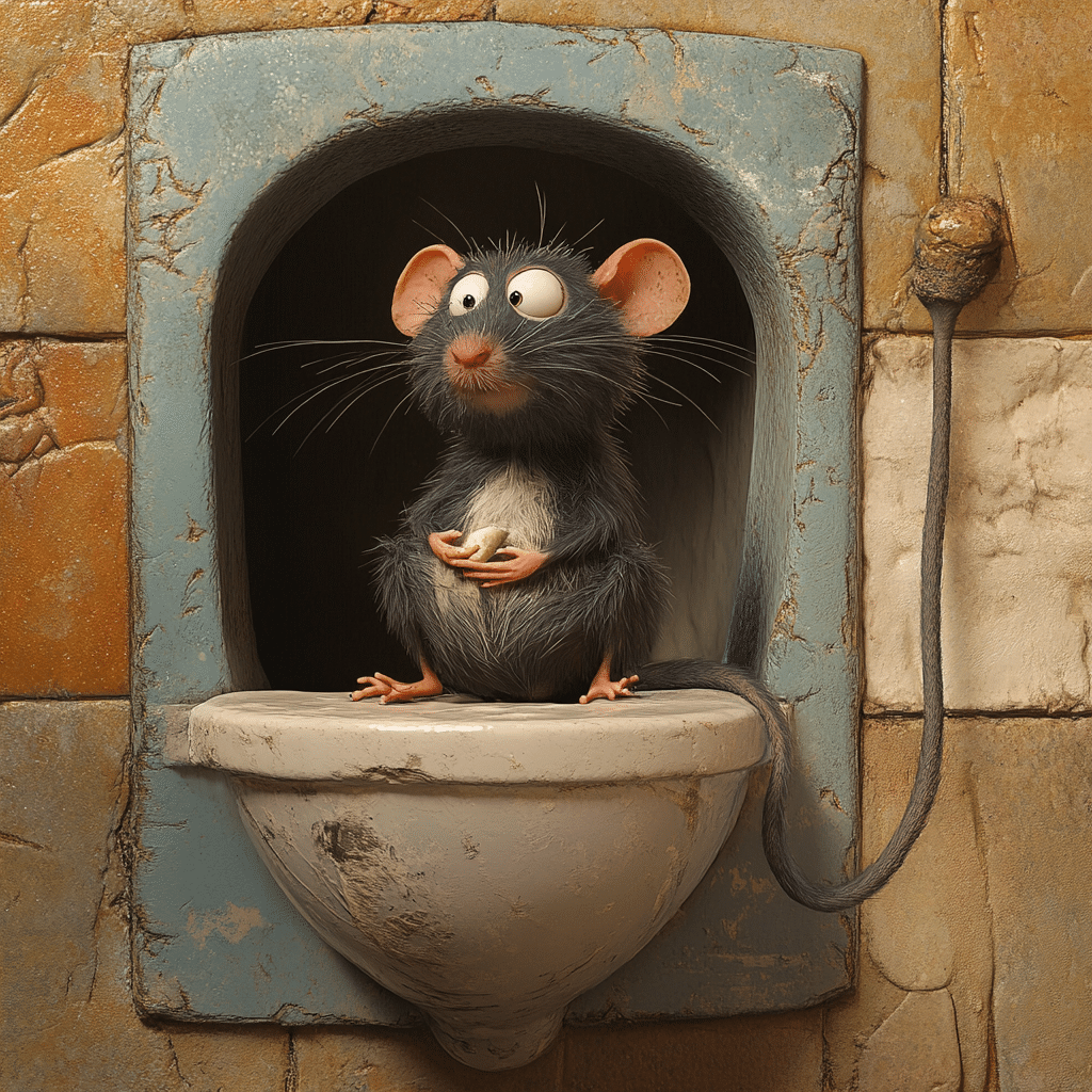 flushed away rat