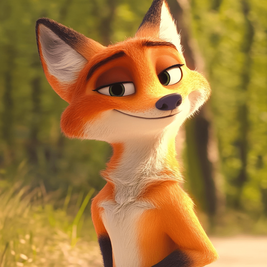 fox from zootopia