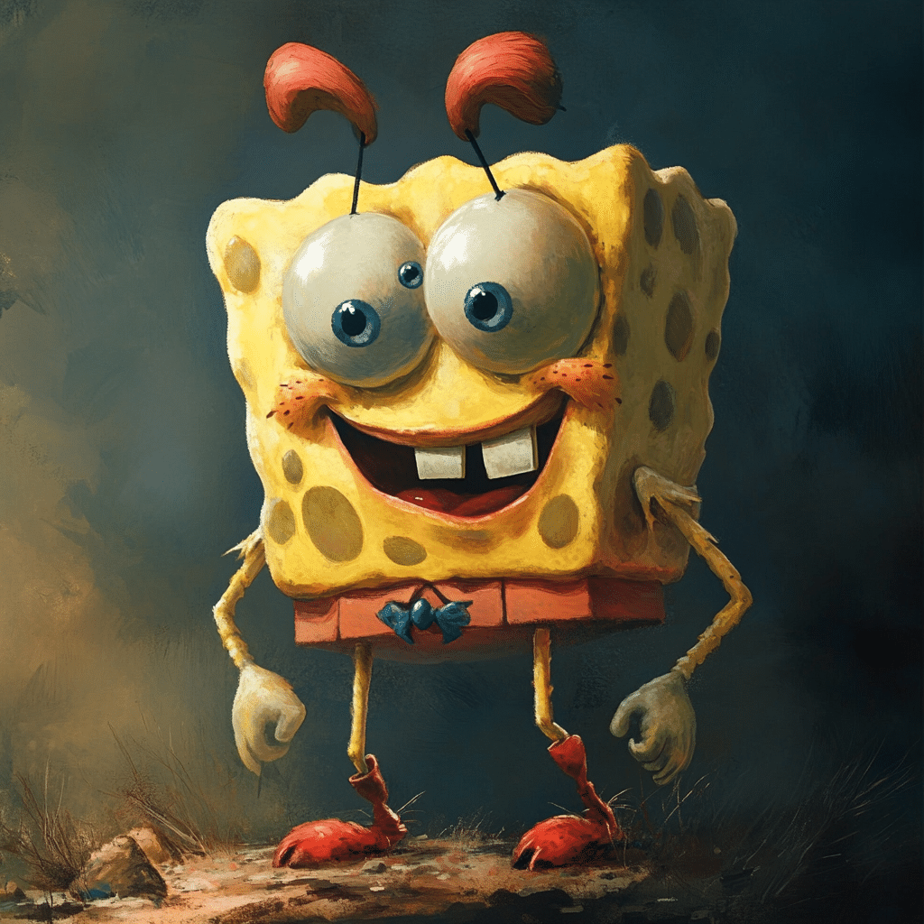 spongebob mr krabs