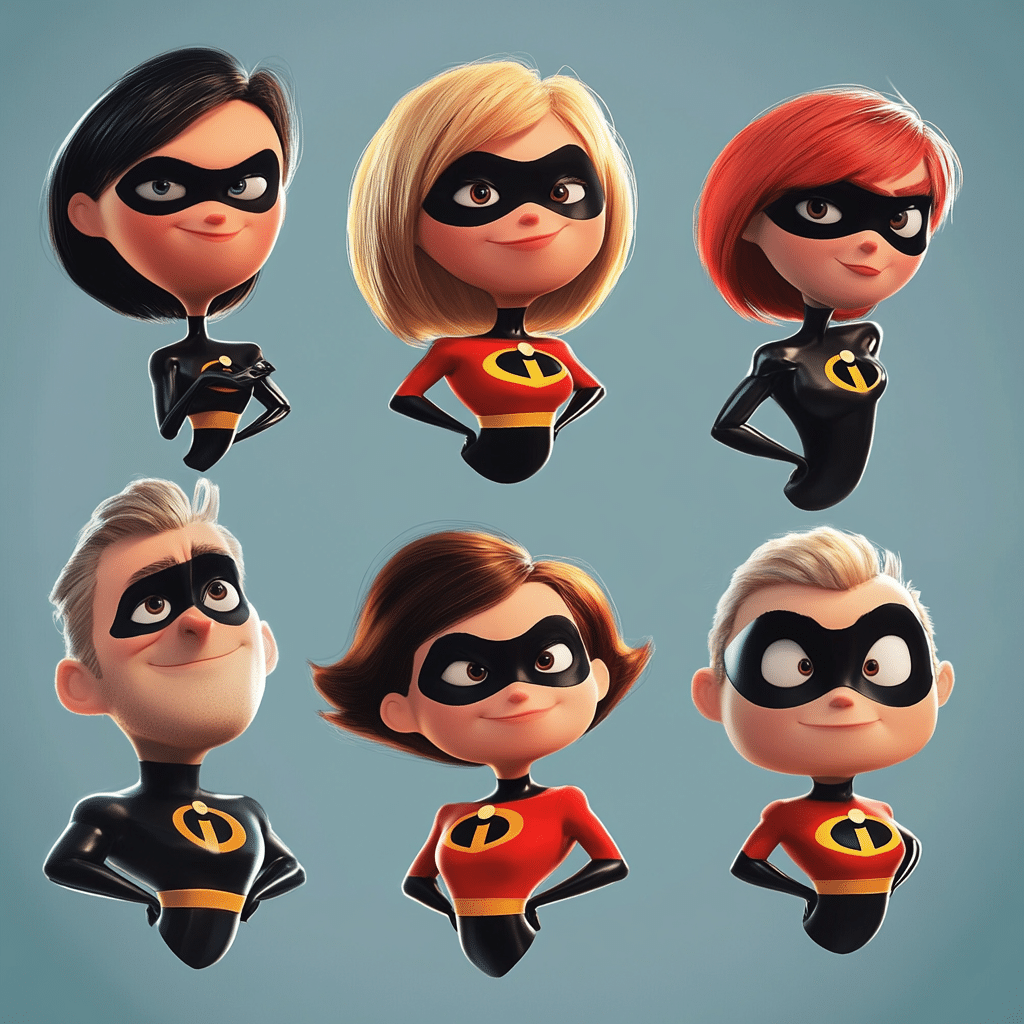 the incredibles characters