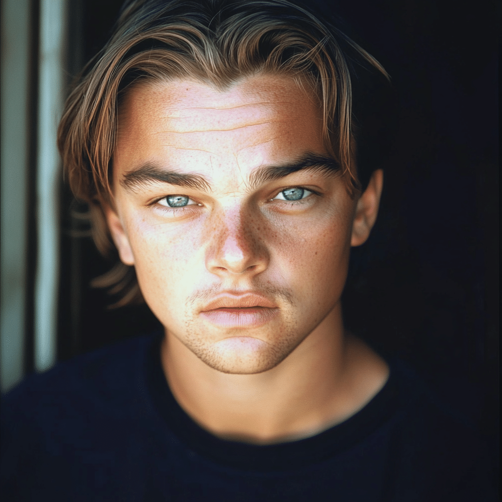 young leonardo dicaprio